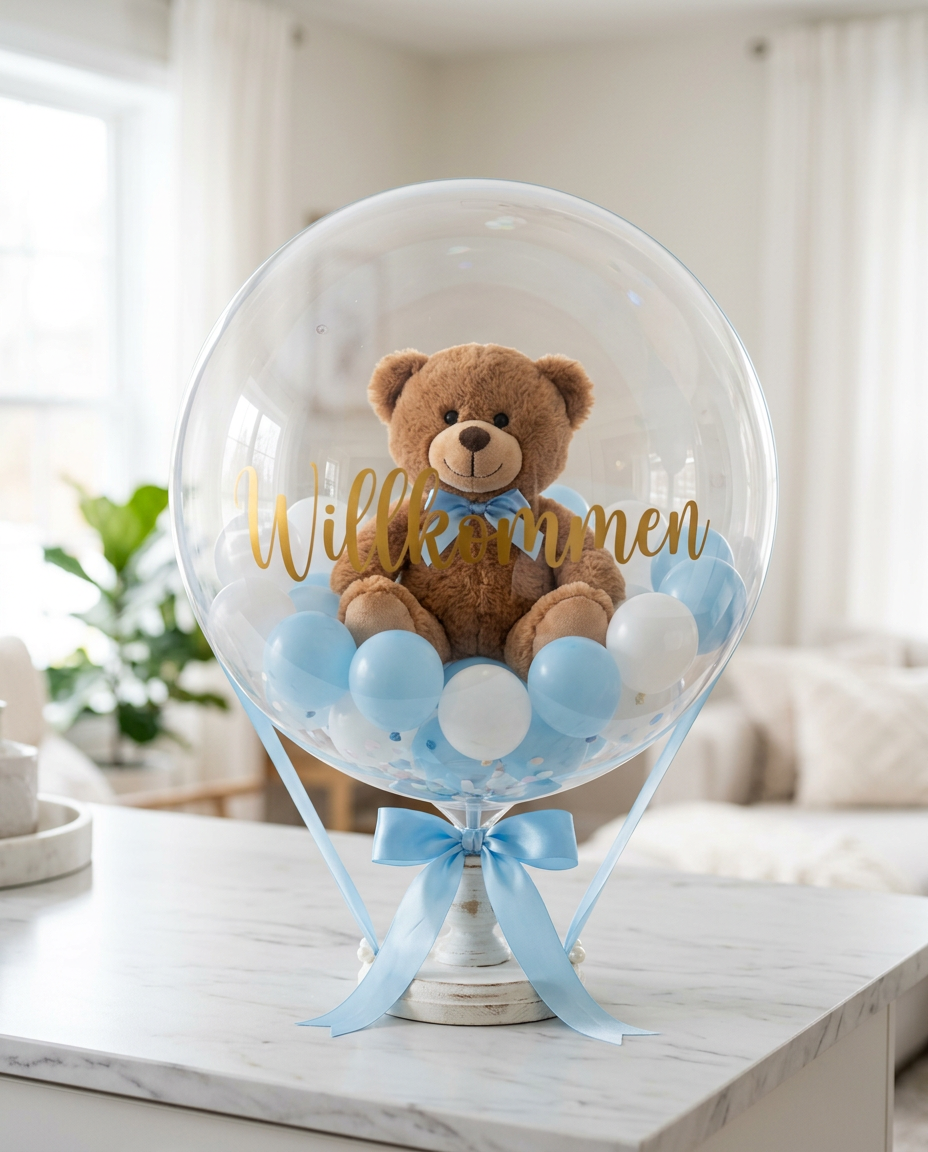 Teddy-im-Ballon